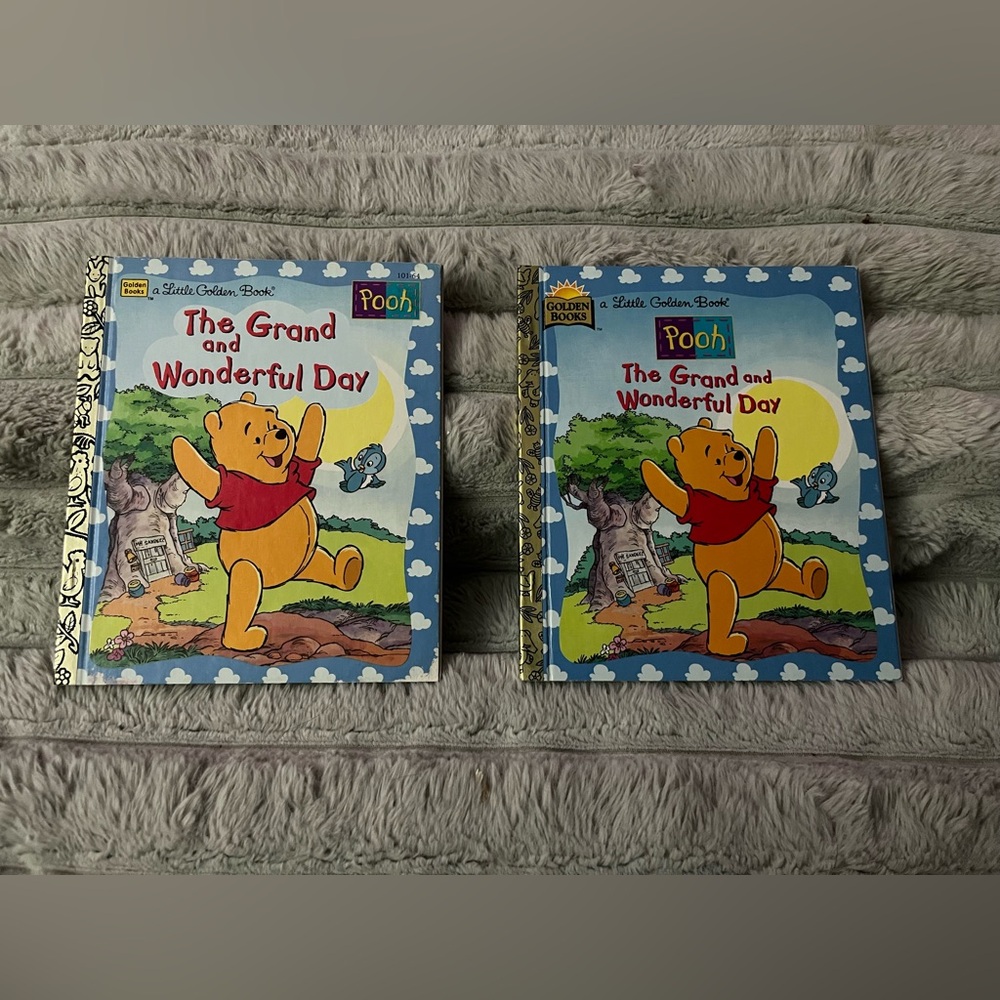 💙 Disney’s Pooh The Grand and Wonderful Day A Little Golden Book